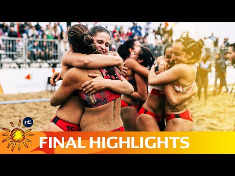 Women's final highlights | Champions Cup | Beach Handball