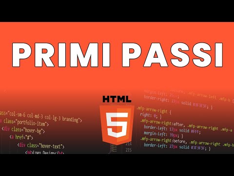 HTML5 - #1 - Nozioni Base - [Tutorial in Italiano]