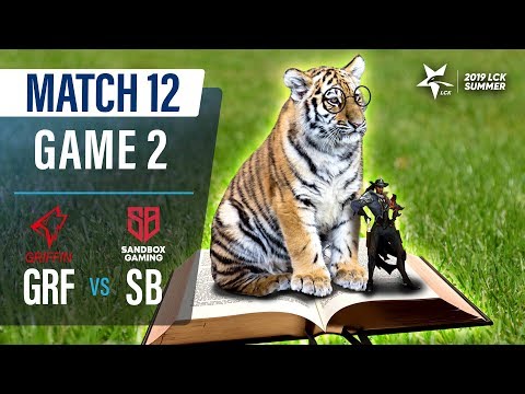 GRF vs SB | Match12 Game2 H/L | 2019 LCK Summer