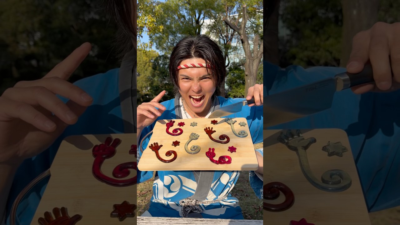 ✊✌️🖐️ gummy Early cut battle🔪