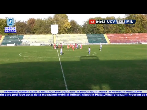 UNIVERSITATEA CRAIOVA II - MILLENIUM GIARMATA, Live