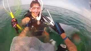 preview picture of video 'Steve & Yvonne's Lobstering in Cudjoe Key'