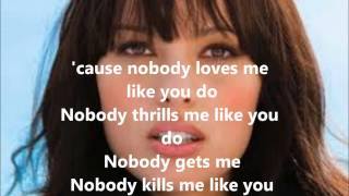 NOBODY by Kate Earl with Lyrics On-Screen
