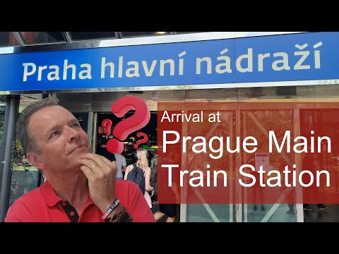 Arrival at Prague Main Train Station