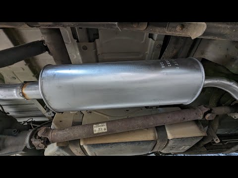 Walker quiet flow muffler. my last exhaust job