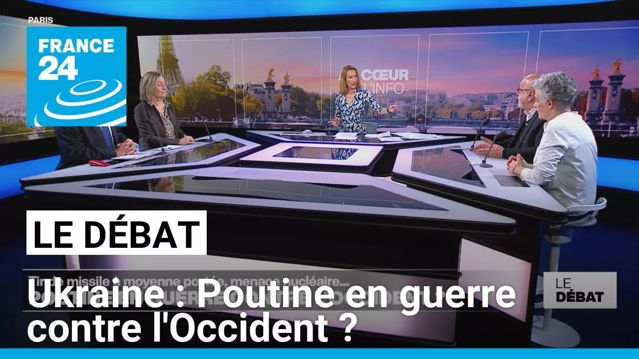 Ukraine : Poutine en guerre contre l'Occident ? • FRANCE 24