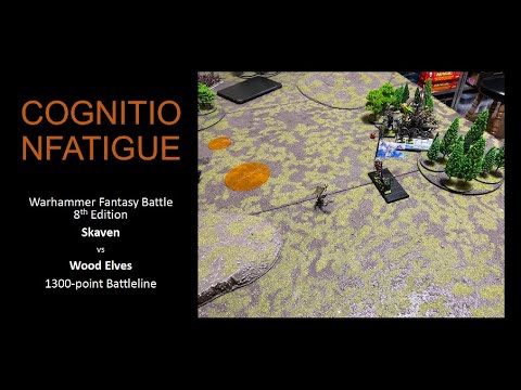Warhammer Fantasy Battle 1300 points Skaven vs Wood Elves 1 7 2021