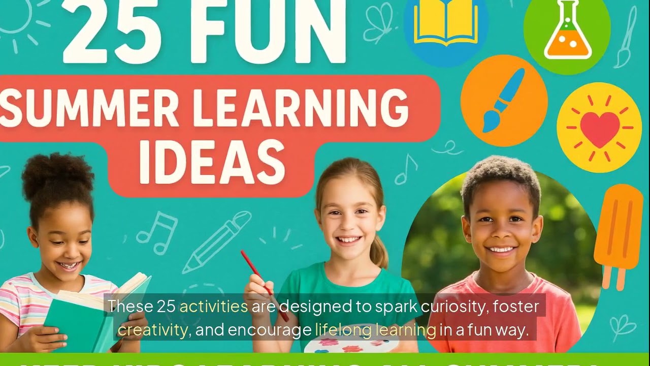 Top 25 Summer Learning Activities