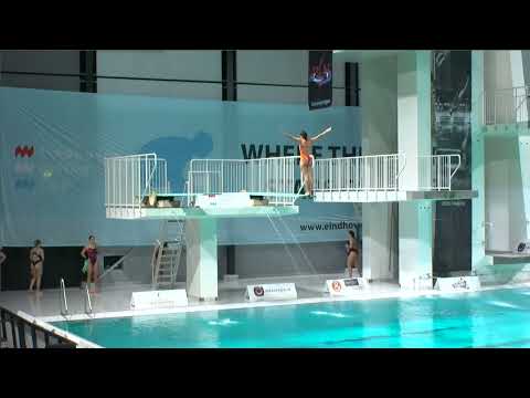 Girls A 3m, preliminary - Eindhoven Diving Cup 2023