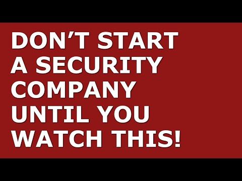 , title : 'How to Start a Security Company Business | Free Security Company Business Plan Template Included'