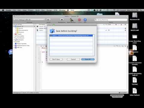 C Programming on the Mac L19 - Intro to Input