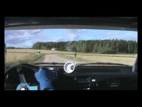 Miki Lindblom, Lahti rallisprint 9.9.2012 incar