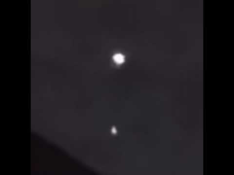 A mysterious UFO has been caught on camera