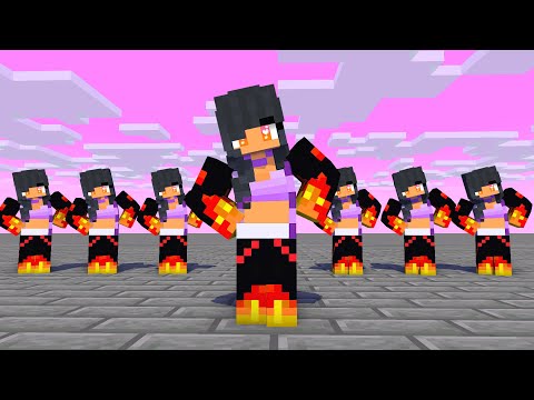 MONSTER SCHOOL :BUNNY HOP ELEMENTAL FIRE APHMAU AND FRIENDS - MINECRAFT ANIMATION
