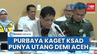 Menkeu Purbaya Tersentak Kaget Dengar Jaminan Utang KSAD Demi Bangun Jembatan di Lokasi Bencana