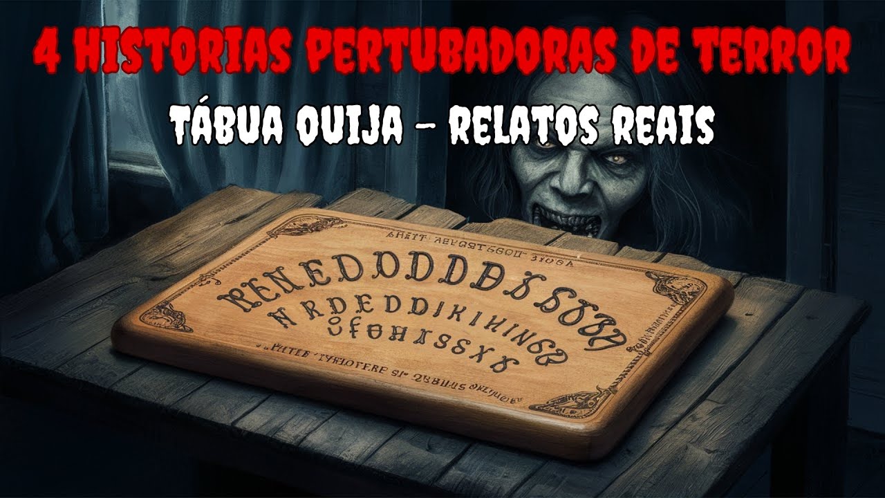4 Historias Pertubadoras de Terror - Tábua Ouija - Relatos Reais
