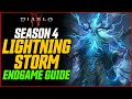 Lightning Storm is INSANE! Season 4 (Mid-Endgame) // Diablo 4 LycanVolt 3.0 Druid Build Guide!