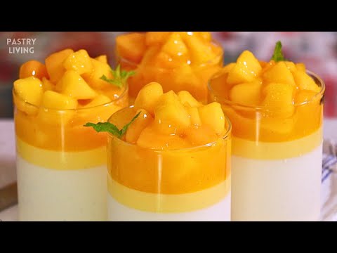 Mango-Panna-Cotta-Rezept | So bereiten Sie Panna Cotta zu