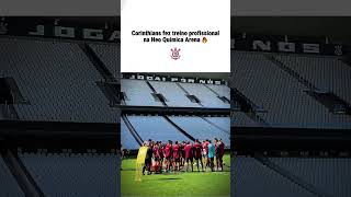 Corinthians fez treino profissional na Neo Química Arena 🔥