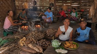 Download lagu Documeter Suku Jawa‼️Gembili,Uwi,Gaplek,Suasana Guyup Rukun Di Kampung Di Musim Kemarau mp3
