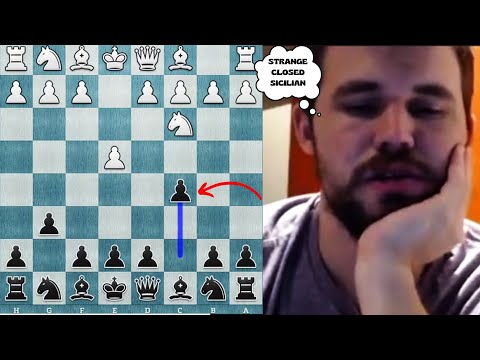 Magnus Carlsen shows us how to play against the Closed Sicilian
