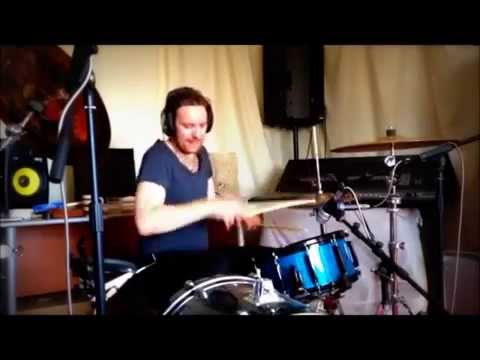 Greenie Drums - Recording at Sonic Vista Studios in Ibiza, Spain