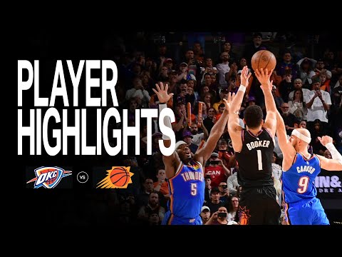 Devin Booker Scores 24 Points, Hits Game Winner in Phoenix Suns Win Over Oklahoma City Thunder