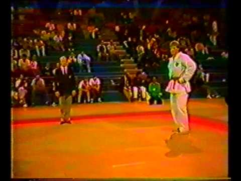 British Karate Championships Heavyweight Final 1989 ish