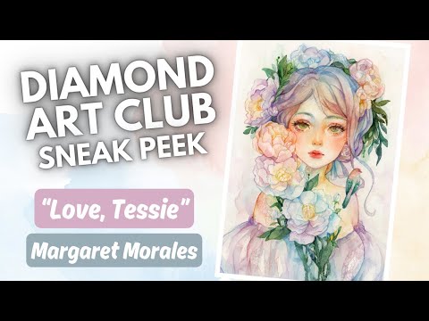 DAC Sneak Peek! "Love, Tessie" by Margaret Morales - Unboxing 100 (!!) Colors!