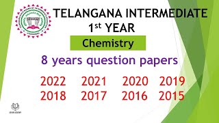 Download Lagu TS Inter 1st Year Chemistry 2022, 2021, 2020, 2019, 2018, 2017, 2016 Question Paper public exams IPE Thumbnail