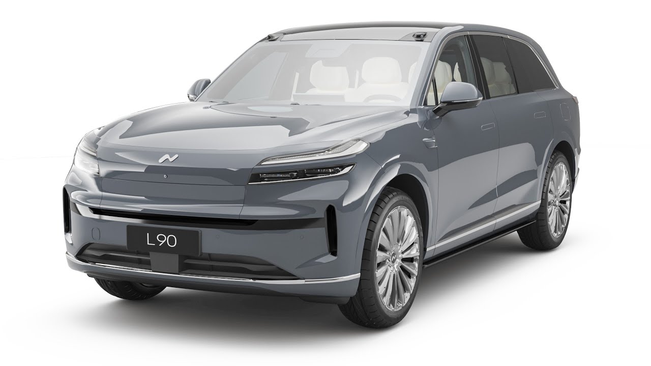 2026 Nio Onvo L90 with Interior 3D Model