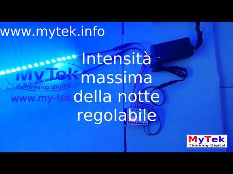 Dimmer DL485D4 in modalità PRESEPE - Simulazione Giorno / Notte