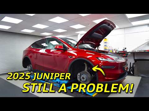 The Suspension On The 2025 Tesla Model Y Juniper Is STILL A PROBLEM!
