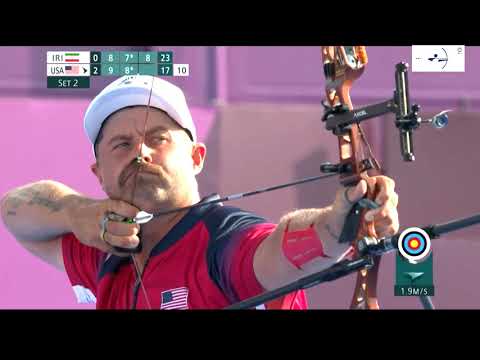Brady Ellison V Milad Vaziri - Tokyo 2020 Archery Mens Ind. 1/32 Round