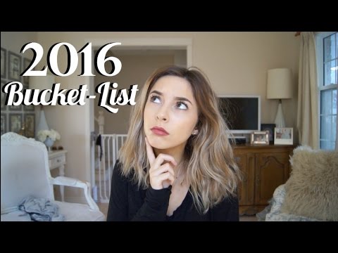 My 2016 Bucket List & Resolutions