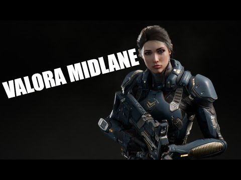 Valora (lt. belica) dropping bombs in mid lane - Overprime