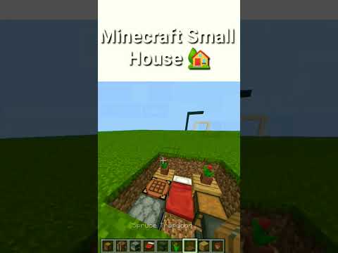 BMXRocky Gaming - Minecraft Small House #minecraft #shorts