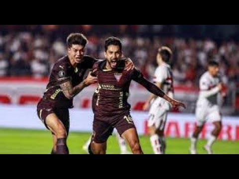 LIGA DE QUITO CONQUISTA BRASIL Y ES SEMIFINALISTA DE LA LIBERTADORES. SAO PAULO 0 LIGA 1.