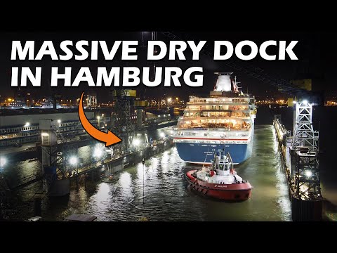 CRUISE SHIP OVERHAUL at Blohm & Voss - CINEMATIC TIMELAPSE 4K - MS Balmoral