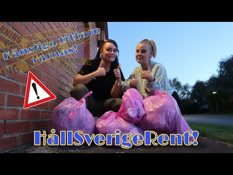 Håll Sverige rent! Känsliga tittare varnas⛔️