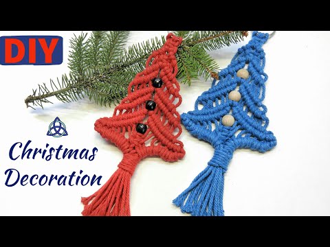 Macrame Angel Tutorial DIY Christmas Ornaments