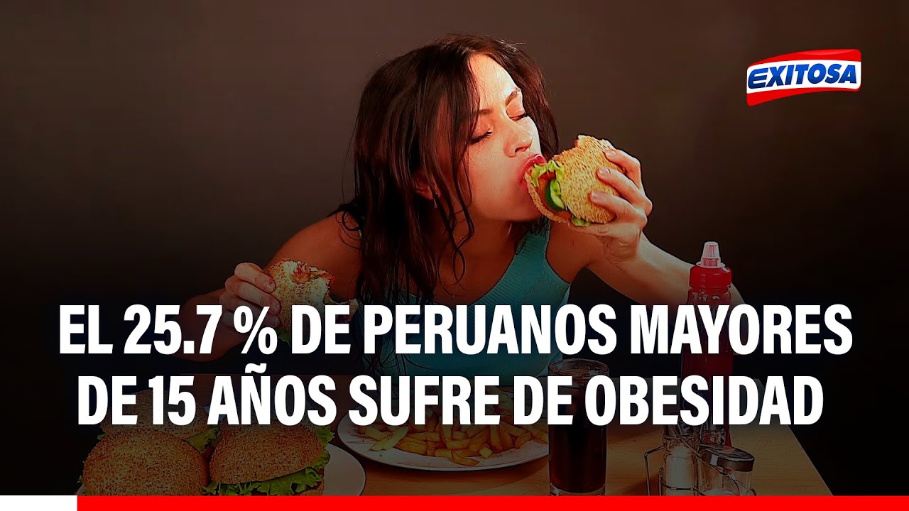🔴🔵 Más del 25 % de peruanos mayores de 15 años sufre de obesidad, advierte nutricionista Judith Soto