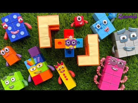 Looking for Numberblocks RAINBOW 1to10 Magnet! NEW ASMR - Numberblocks Satisfying Video #56