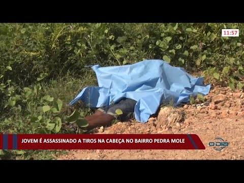 Jovem é assassinado a tiros na Pedra Mole 05 05 2021