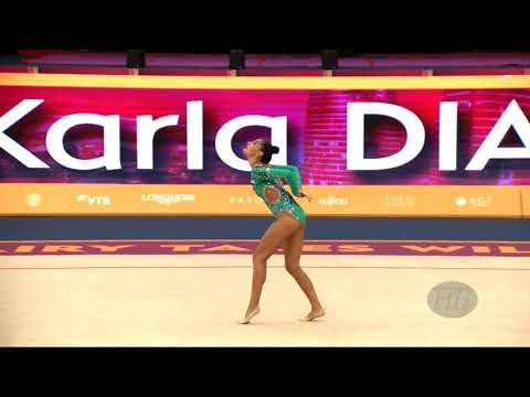 DIAZ Karla (MEX) - 2019 Rhythmic Worlds, Baku (AZE) - Qualifications Ball