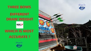 Recurve Bow Accuracy Test: Comparing 3 Different Draw Weights for Precision Shooting