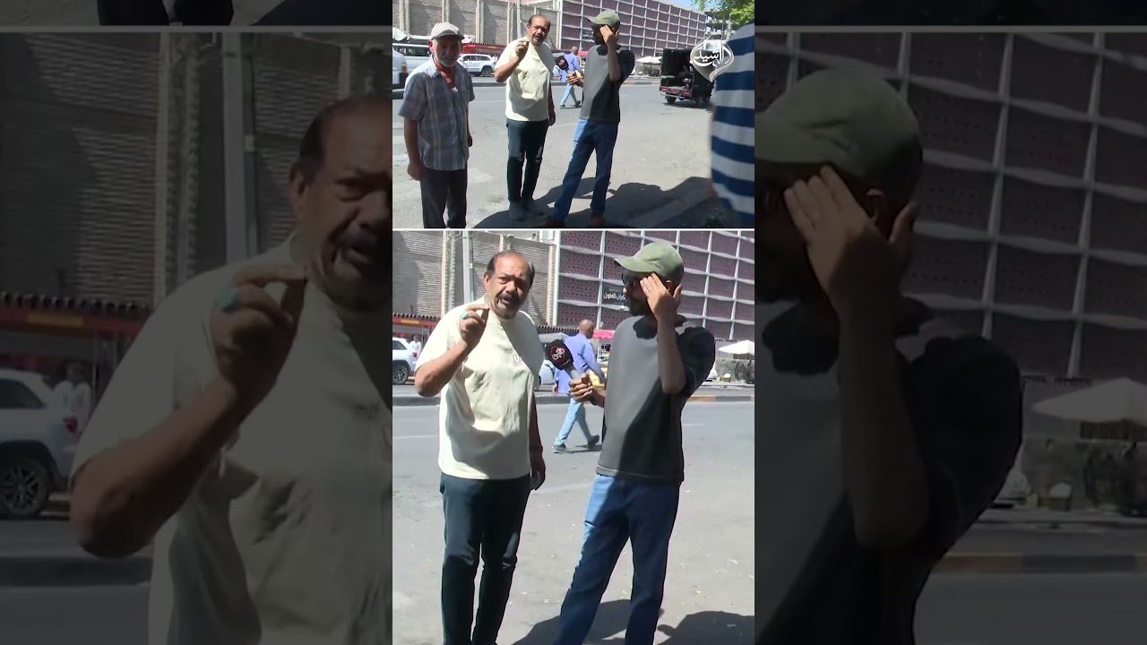 فيديو | مواطن يهدي شعر لوالده الشهيد: "باب البيت بعته وعلگت بردات"