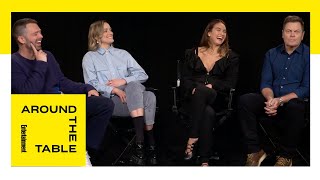 'Pam & Tommy' Cast Break Down Their Hulu New Mini Series | Around the Table | Entertainment Weekly video
