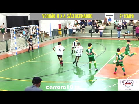 COPA PREFEITURA BAHAMAS FUTSAL 2022 - SUB 11- SPORT JF x SÃO BERNARDO - 2' tempo