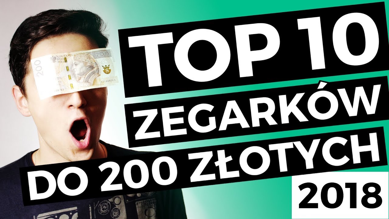 TOP 10 zegarków do 200 złotych (2018) | TikTalk odc. 80